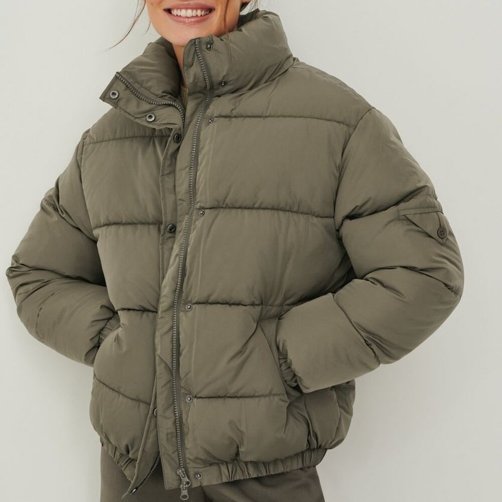 Claire Rose x NA-KD Short Padded Jacket